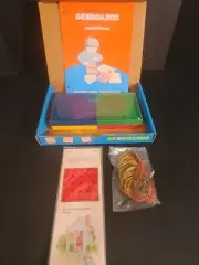 Macmillan Early Skills Manipulatives Geoboards ALL GAME PIECES FACTORY SEALED