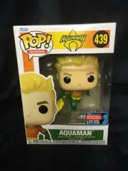 Funko POP! Heroes DC Aquaman #439 2022 NYCC Fall Convention Exclusive MINT NEW