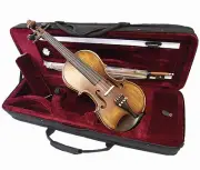 New Antique Style 1/2 Hand-Made Violin +Bow +Rosin +Square Case Limited