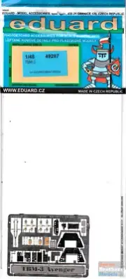 EDU49287 1:48 Eduard Color PE - TBM-3 Detail Set (ACM kit)