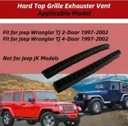 Hard Top Grille Exhaust Vent for Wrangler TJ 1997-2002 | Pair (for: Jeep)