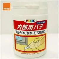 在飛比找momo購物網優惠-【特力屋】日本 Asahipen 牆壁細紋/防裂填縫劑 白 