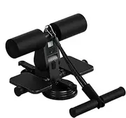 Sit Up Assistant Device, Ab Core Trainer With Suction Cups, Adjustable Pull Rope Exerciser, Compact Home Gym Equipment, Automatic Repetition Counter For Effective Core Workouts