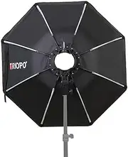 Softbox Octagon Umbrella Light Box with Honeycomb Grid, for Godox V1 AD200Pro Round Head Flash Speedlite Speedlight Soft Box Light Diffuser (25.59inch with Grid)