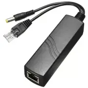 12V / 1.25A Power Over Ethernet POE Splitter 10/100Mbps Adapter