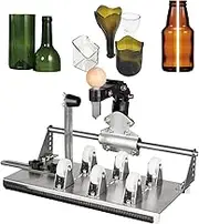MiiMOO Glass Bottle Cutter - Professional DIY Glass Cutting Tool for Wine, Beer & Whiskey Bottles - Cuts Square, Round Bottles and Bottlenecks - Ideal for Crafting & Upcycling Projects