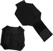 Generic 2Pcs Adjustable Running Phone Holder Leg Pouch Breathable Elastic Band for Smartphones Secure Fit for Outdoor Sports Workouts Black Leg Band for Men Women