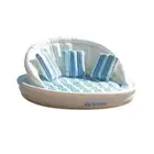 Aqua Sofa Swimming Pool Lounge Float Floating Lounger Raft Chair Outdoor Lake
