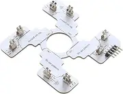LeeQinersw Microswitch Parts Assembly for Jlf PCB Joystick Repair Tool Tp-ma, White