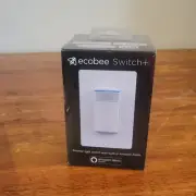 NEW Ecobee Smart Light SWITCH + EB-SMSWV-02 WHITE Built-In Alexa Home Office