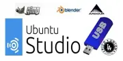 Gimp Ardour Blender Libre Darktable in UBUNTU STUDIO Installer & Live USB