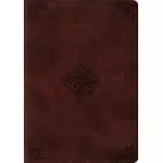 ESV STUDY BIBLE: ENGLISH STANDARD VERSION, MAHOGANY TRUTONE, ORNAMENT DESIGN STUDY BIBLE