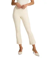 Commando Faux Leather Cropped Flare Leggings