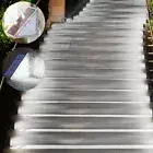 Solar Stair Step Lights LED Triangle Outdoor Garden Pathway Fence Deck Decor