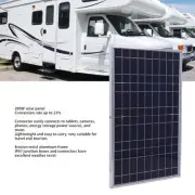 Solar Charger Controller Kit Durable 200W Solar Panel for Boats