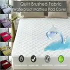Waterproof Queen King Size Bed Mattress Protector Bed Cover Soft Fitted Sheet