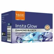VLCC Insta Glow Diamond Bleach with Diamond Powder 60g