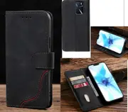 Oppo A16S Case Wallet Cover Black