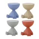 Small Side Table Edge Table Stool Coffee Table Drink Table Round Modern Bedside