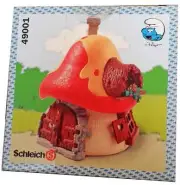2nd vers. Smurf Large House - Schleich - Mint in box #49001 1994 production year