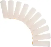 TEHAUX 10Pcs Paint Roller Covers Cotton Replacement Sleeves for Wall Painting Easy to Install No Shedding Compatible with Roller Frame for Projects
