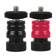Portable Small Ballhead Quick Release 1/4" Screw for Camera Tripods Light Stand