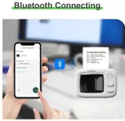 ADLbasic New Version TV Mini Portable Bluetooth Wireless Thermal Label Printer