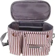 GREENADSCAPE Stroller Bag Milk Bottle Bag Storage Organizer Stroller Travel Bag Storage Bag Portable Tote Bag Stroller Organizer Caddy Universal Stroller Organizer Travel Pouch