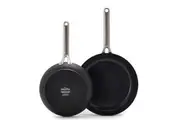 2pc GreenPan Omega Series Non Stick Frypan Saucepan Set Home Kitchen Cookware