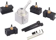 Mini Lathe Quick Change Tool Post & Holders Multifid Tool Holder Kit Set for Table