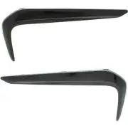 Grille Trim Set For 2017-2020 BMW 540i For Models With M Package Black