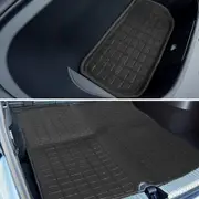 Manan Tesla Model Y Floor Mats Front Rear Trunk Anti-Slip 2020-2022 Car Carpets