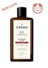 Cremo NO. 8 - Shampoo & Conditioner - 2-in-1 - Bourbon & Oak, 16 fl oz