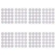100 Pairs Dot Sticker Hook Loop Double-Sided Self-Adhesive Nylon Tape (25mm AU