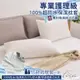 【FOCA空蕓白】專業護理級 100%超防水保潔枕頭套二入組 /護理墊/防塵墊