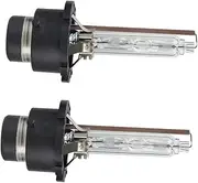 MUCKLILY Pair of 4300k Xenon Car Lights Type Replacement Headlights for Improved Night Driving