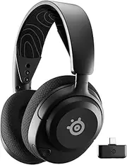 SteelSeries Arctis Nova 5 Multi-System Wireless Gaming Headset - Neodymium Magnetic Drivers - 100+ Audio Presets - 60 Hour Battery - 2.4GHz or BT - ClearCast Gen2.X Microphone - PC, PS5, PS4,