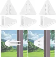 Sliding Door Locks for Baby Safety, Child Proof Window Lock Strong 3M Adhesive