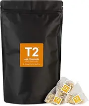 T2 Tea Just Chamomile Herbal Tea, Herbal Tea Bag in Resealable Foil Refill Bag, 60 Count