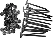 [Generic] Cable Tie Buckle, 100X Fastening Straps Tools, Nylon Buckle, Heavy Duty Multipurpose Fastener for Machine Car Daily Repair
