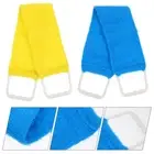 Men Back Scrubber Silicone Shower Towel Body Wash Cloth Back Washer Shower