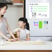 Magnetic Dry Erase Board, 304 X 228 MM Soft Fridge Whiteboard for, School, Home