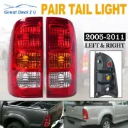 AU Pair LH+RH Tail Lights Rear Lamps For Toyota Hilux UTE 2005~2012 2WD 4WD Ute (for: Toyota)