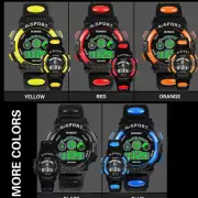 HONHX Men's Camouflage Watch Digital Quartz Military LED Waterproof Sport Watch