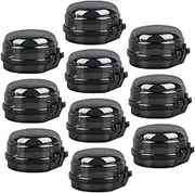 KOCKSHION Child Proof Stove Knob Covers 10pcs Gas Stove Knob Guards Easy Install Safety Oven Locks