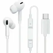 USB Type C Handsfree Earphone for iPhone 15 Huawei P30 P30 Pro, Oppo Smart Phone