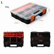 Multi-Grid Portable Plastic Parts Toolbox Combination Screw Storage Box Metal Pa
