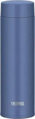 Thermos Water Bottle Vacuum Insulated Portable Mug (480 ml) Ash Blue JOQ-480 ASB