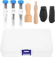 YOSADIER 1Set Needle Felting Tool Kit with Felting Needles for Embroidery and DIY Craft Projects Beginner Friendly Portable Crafting Supplies for Precision Felting and