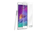 Tough 0.3 Tempered Glass Screen Protector Guard for Samsung Galaxy Note 4 White